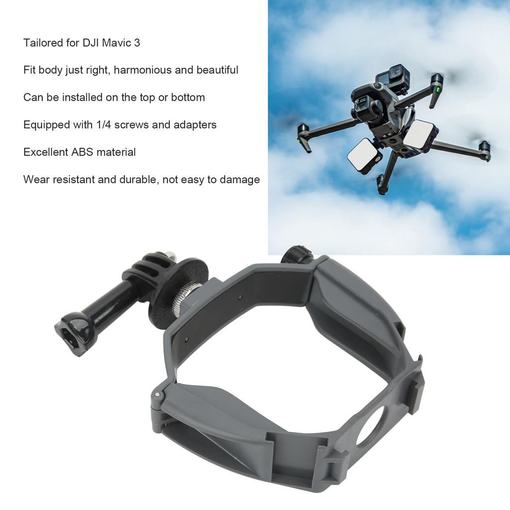 Adapter Mocowania Kamery Drona Zacisk Uchwyt Rozszerzający ze Śrubą 1/4 dla DJI Mavic 3