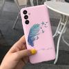 For Cover Samsung Galaxy A04s SM-A047F Bumper Fundas Milk Cow Butterfly Phone Case Soft Back Cover For Samsung A04s Bumper Capa
