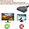 HD 4K HDMI Splitter Dual Port 1 In 2 Out Cable Male To Female HDTV Adapter For Laptop TV Box Monitor HDMI-Compatible Splitter