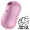 Clitoral Stimulator - Satisfyer - Cotton Candy - Rechargeable - Silicone - IPX7 Waterproof