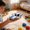 Kinder Legierung Vintage Klassisches Auto Modell Mit Einziehfunktion Für Spielzimmer Dekoration