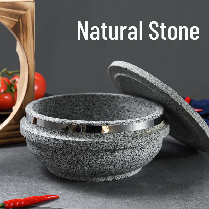 

DeRuiEn Natural Stone Cooking Pot 14cm