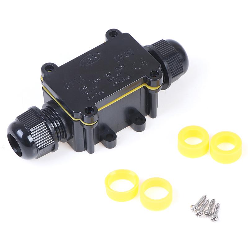 2-veis vanntett elektrisk koblingsboks for utendørs belysning Kabel Ip68