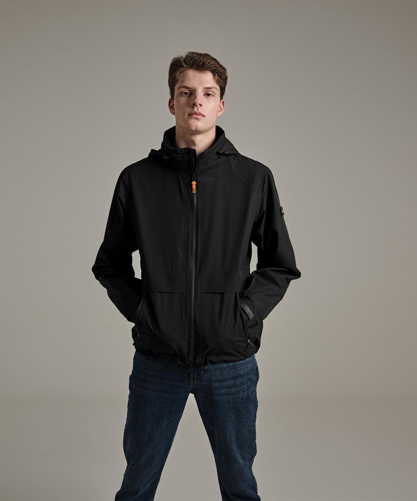 Corner Green Hybrid Golf Rain Jacket [Black] Mgj33Blk