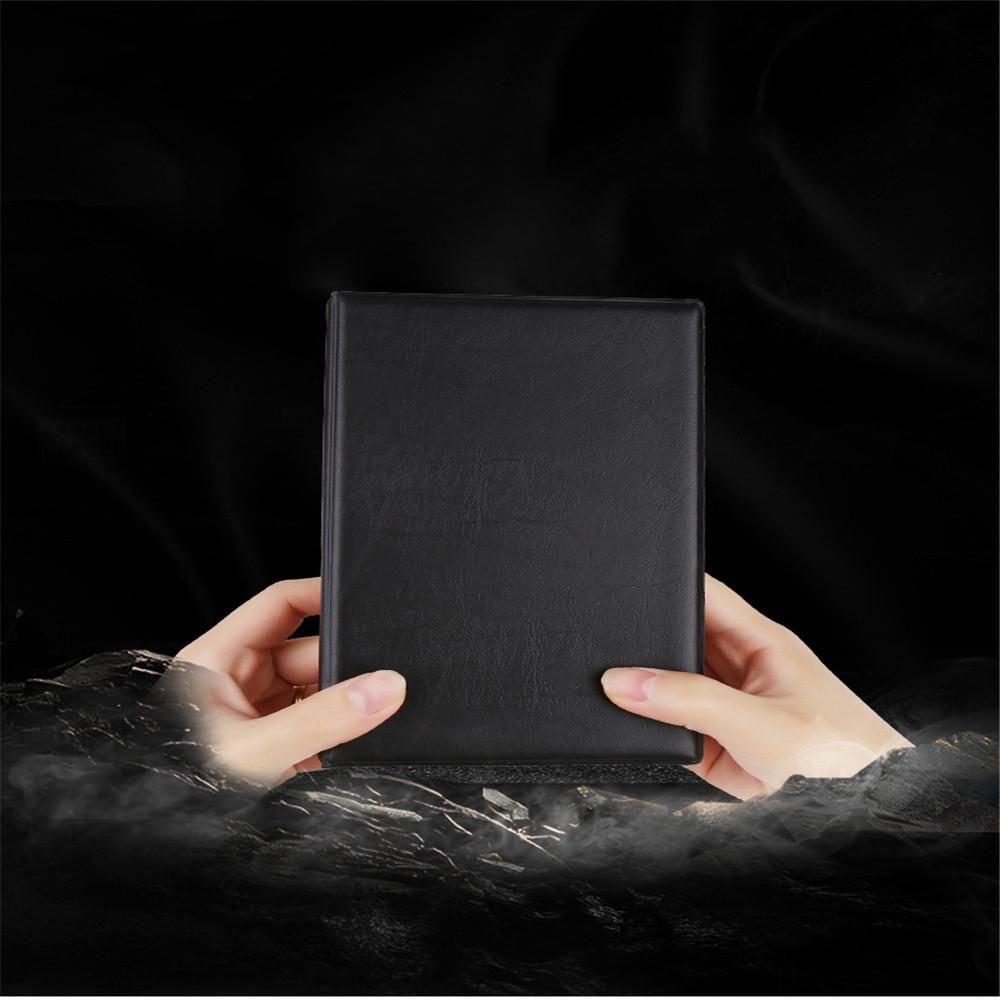 Geldbörse Behälter Kreditkarte Kartenhalter Bücher Buchhülle Leder Karten Album