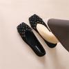Women Flats Shoes New Fashion Women Mary Janes Crystal Shoes 2025 Luxury Female Shallow Footwear Ladies Dress Cozy Brand Shoes