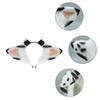 Plush Ears Hair Hoop Halloween Cow Ears Headband Furry Cartoon Animal Hairband Anime Fancy Dress Cosplay Headdress