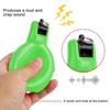 2 PCS Loud Hand Squeeze Whistle Ultra-Portable Coach Whistle for Sports Training Activities High-Pitched Emergency Whistle
