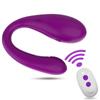 Trådløs Fjernkontroll Trusevibrator U-formet Voksenleketøy Klitorisstimulator Kvinnelig Masturbator
