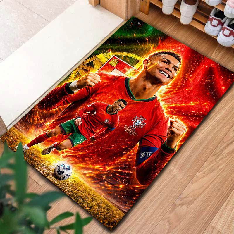 CR7 Cristiano Ronaldo Carpet Rug for Living Room Bedroom Home Sofa Decoration,Kids Play Non-slip Floor Mat