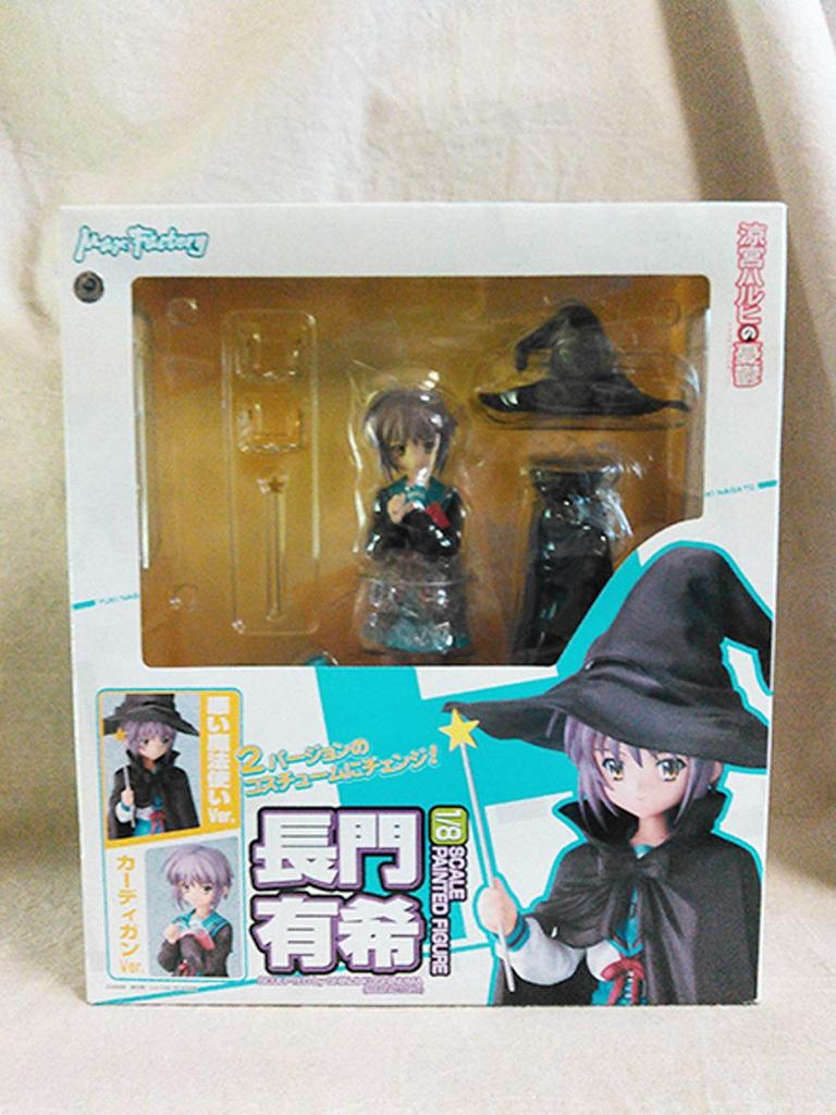 Melancholia Haruhi Suzumiyi Yuki Nagato skala PVC malowana gotowa (1/8 produktu)