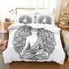 3D Buddha Bedding Sets Duvet Cover Set With Pillowcase Twin Full Queen King Bedclothes Bed Linen