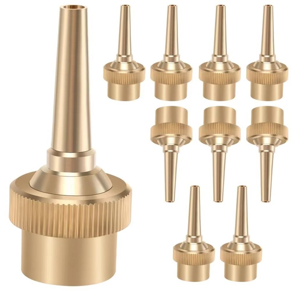 

1/2 3/4 1 Jet Straight Fountain Nozzles Brass Spray Head Swimming Pool Fountain Nozzle 1/2inch