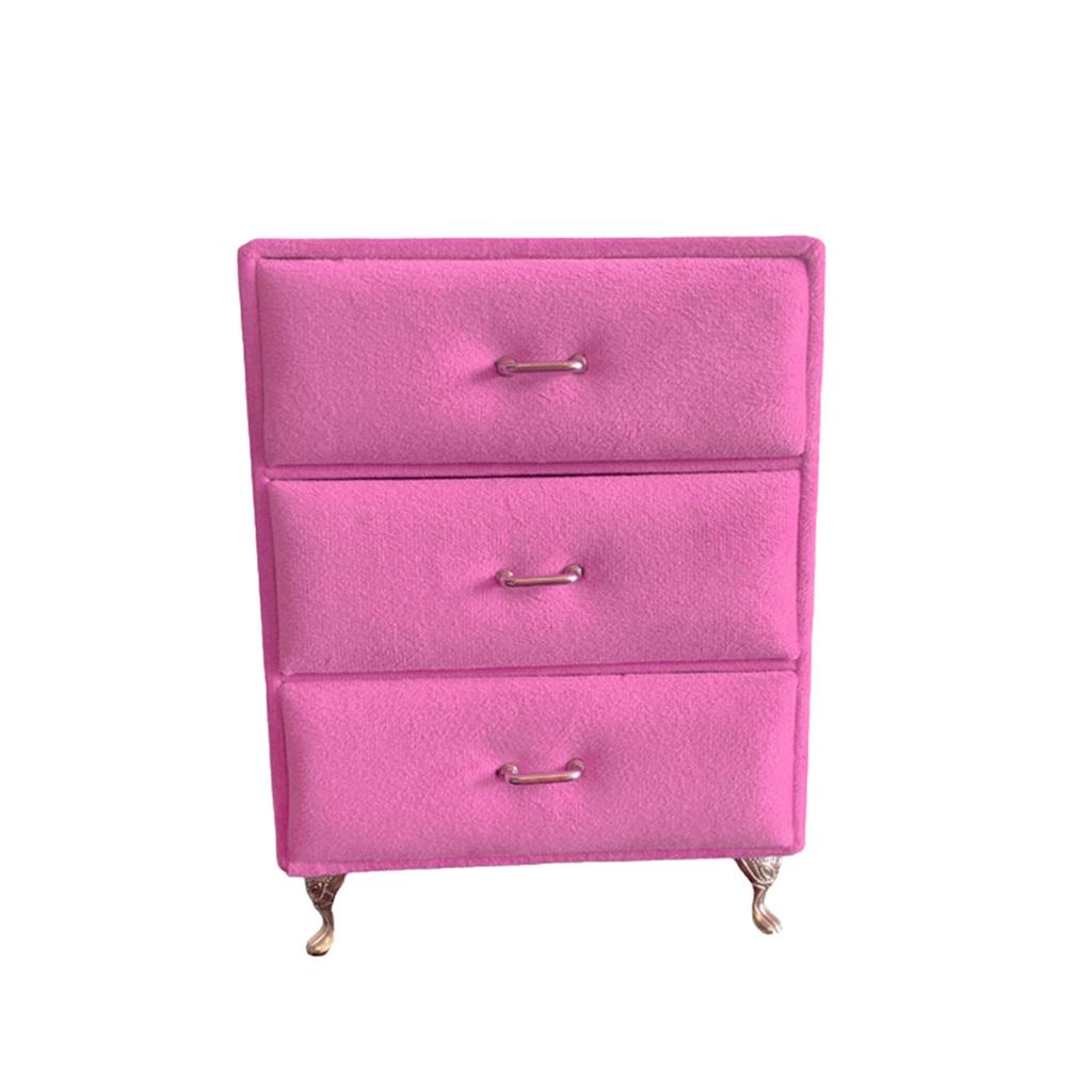 Europejski Inspirowany Stojak na Biżuterię Klasyczny Aksamitny Ekspozytor na Biżuterię Sofa Europejskie Mini Meble do Eleganckiej Dekoracji