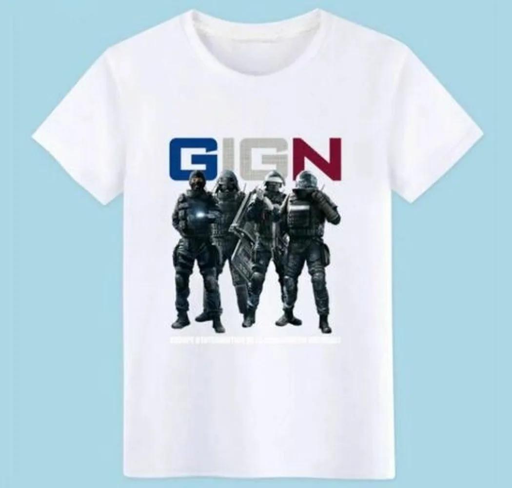 French Counterterrorism Elite Group GIGN Special Forces TShirt 100 Cotton ONeck Short Sleeve Casual Mens Tshirt Size S3XL S
