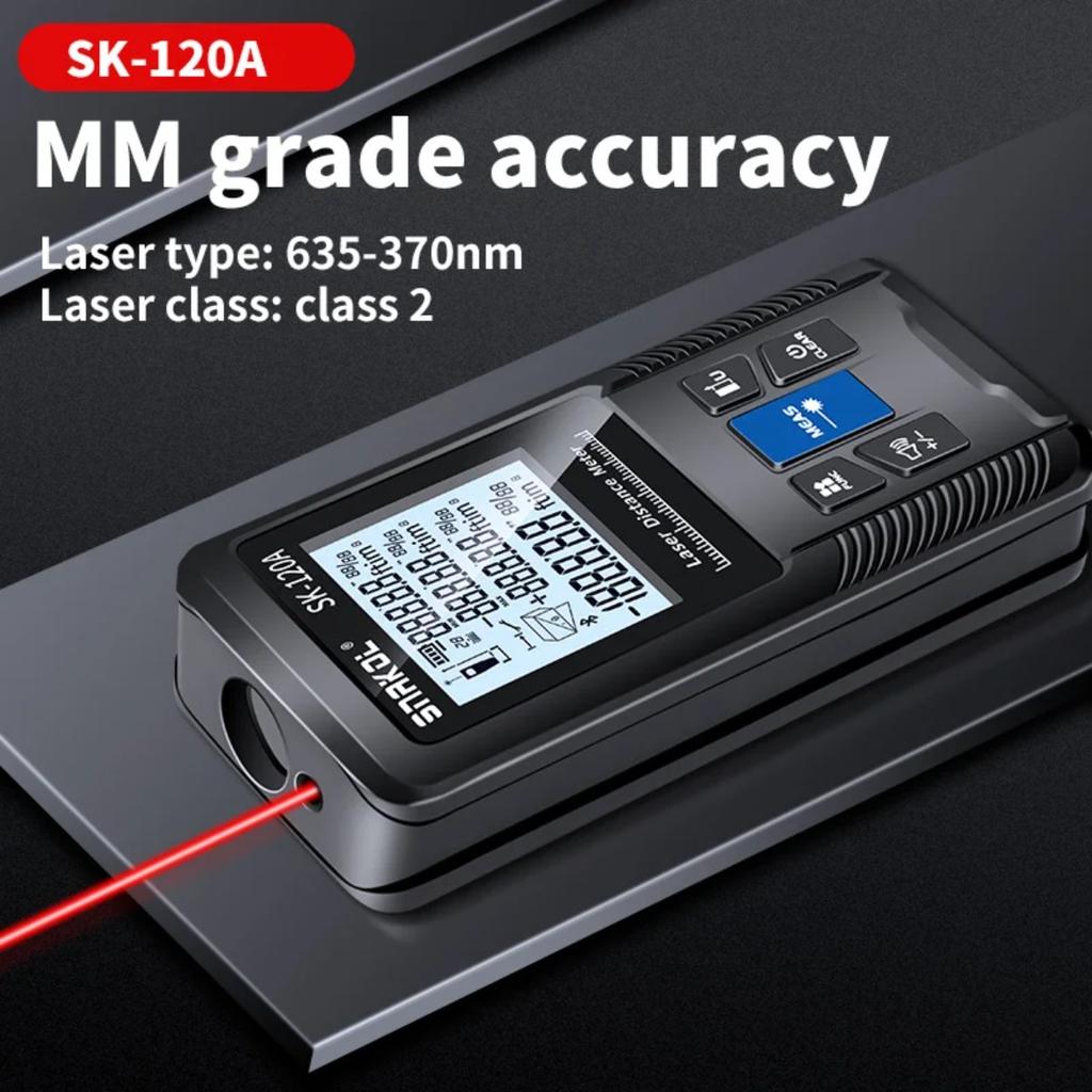 JOYBLISS Laser Distance Meter 40m 50m 70m 100m 120m Rangefinder Digital Range Finder Trena Roulette Ruler Distance Measuring Tape