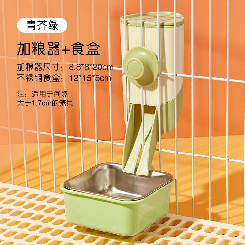 Pet Parrot Bird Feeding Waterer Cat Dog Cage Hanging Waterer Pigeon Rabbit Small Pet Automatic Feeding Water Feeding Bowl