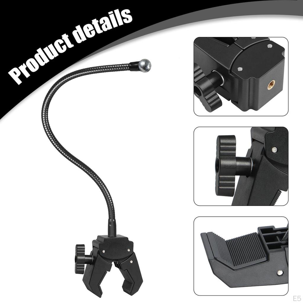 Phone Holder Support Hose Gooseneck Arm Mount Accessories Portable Clip Adjustable Bracket