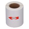 Rotolo di Carta Termica Impermeabile Bianco Carta per Stampa Senza Inchiostro Facile da Scrivere con Adesivo Posteriore 50x80mm 100