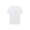 FILA White Special Series American Retro Letter Logo Print Simple Sports Casual Crew Neck Short Sleeve T-Shirt Men Tops F11M317101FWT