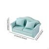1/12 Dollhouse Sofa Photography Props Miniature Furniture Decorative Decoration