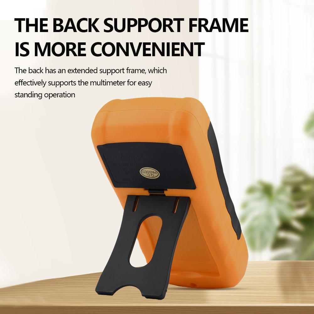 Digital Multimeter 2000 Counts Voltage Tester Volt Ohm Amp Multi-Meter Tester AC/DC Voltmeter DC Current Diode and Resistance