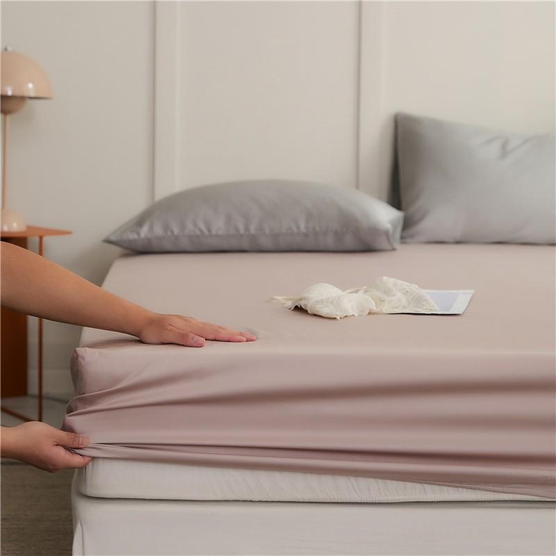 60S Tencel Bed Skirt Cover Single Piece Lightweight Luxury Cool Touch Mattress Protector