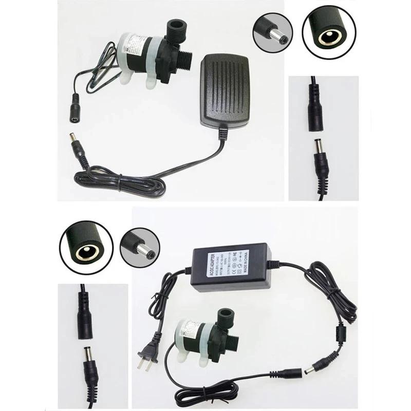 12V 24V Silent 4-Point Threaded Port Brushless DC BrushlessWater Pump Floor Heating Water Heater Booster Water Pump IP68