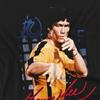 Bruce Lee Unisex Adult Yellow Jumpsuit T-Shirt