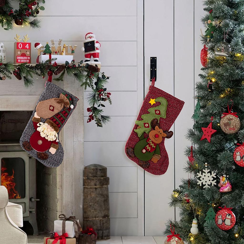 Christmas Socks, Christmas Decorations, Christmas Socks Gift Bags, Festive Decorations, Christmas Ornaments, Christmas Socks Gift Bags