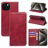 Apple iPhone 16/15 Plus/14 Pro Max Leather Magnetic Wallet Case with Card Slot