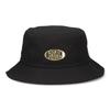 New Era Bucket Metal BUCKET01 METAL PLATE BLK GLD 251 14388516 NER36C5132 Hat, Cotton, Plate, Black/Metal Gold, M/L,