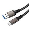 USB Type-C Cable 3M USB-C & USB-A Cable [PD Compatible 60W Quick Charging/USB 3.2 Gen2 Standard 10Gbps Data Transfer] Compatible with QuickCharge3.0 C