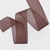 Transparent Snow Yarn Ribbon for Christmas Decorations and Floral Packaging – Cross-Border Hot-Selling Chiffon Yarn Ribbon.