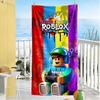 Roblox Beach Towel Soft Durable Quick-Dry Comfortable Lightweight Suitable for Sports, Travel, Swimming, Yoga, Bathroom, Beach, And Pool