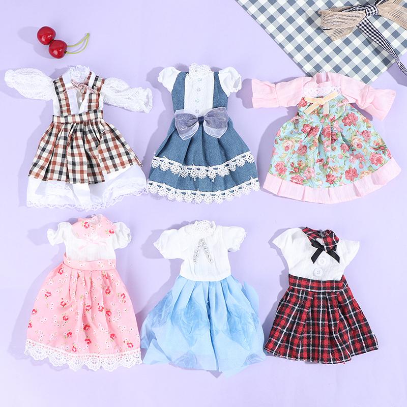 30Cm Doll Accessories 1/6 12'' Doll Clothes Suit Dress Princess Doll Dressup Toy