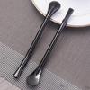 Tea Straws Filtered Spoons Juice Coffee Drinking Straw 6 Colors