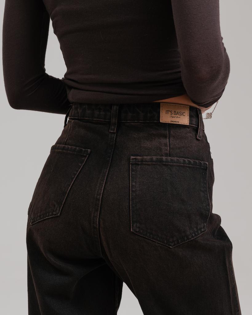 Джинсы Its Basic 3066 34 коричневые