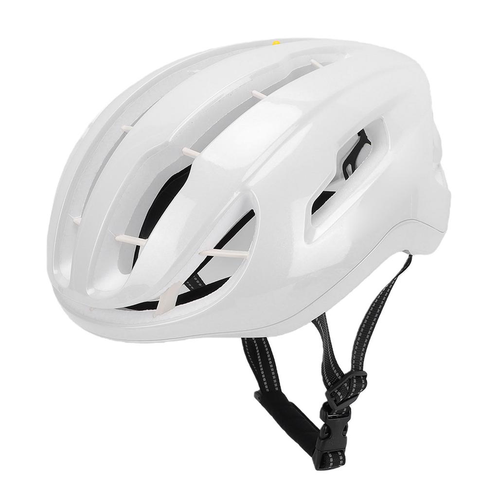 Cycling Helmet for Road Mountain Bike Adjustable Head Circumference Men Women Riding Equipment Bright White