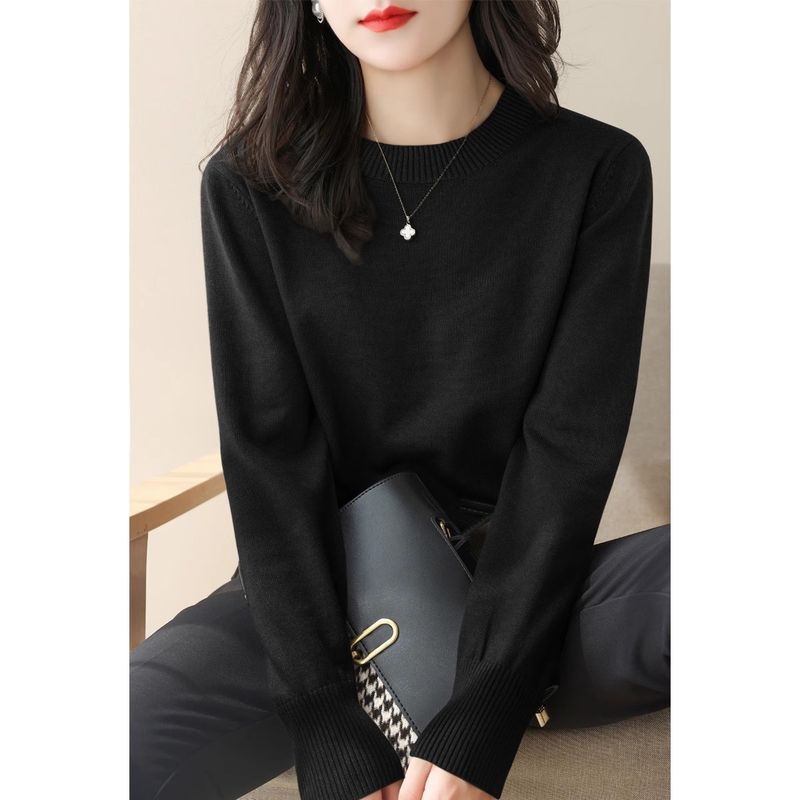 

Блузка-майка с круглым вырезом, классная и шикарная, вязаная, для ношения под одеждой Black [1997] [fabric upgrade]] M