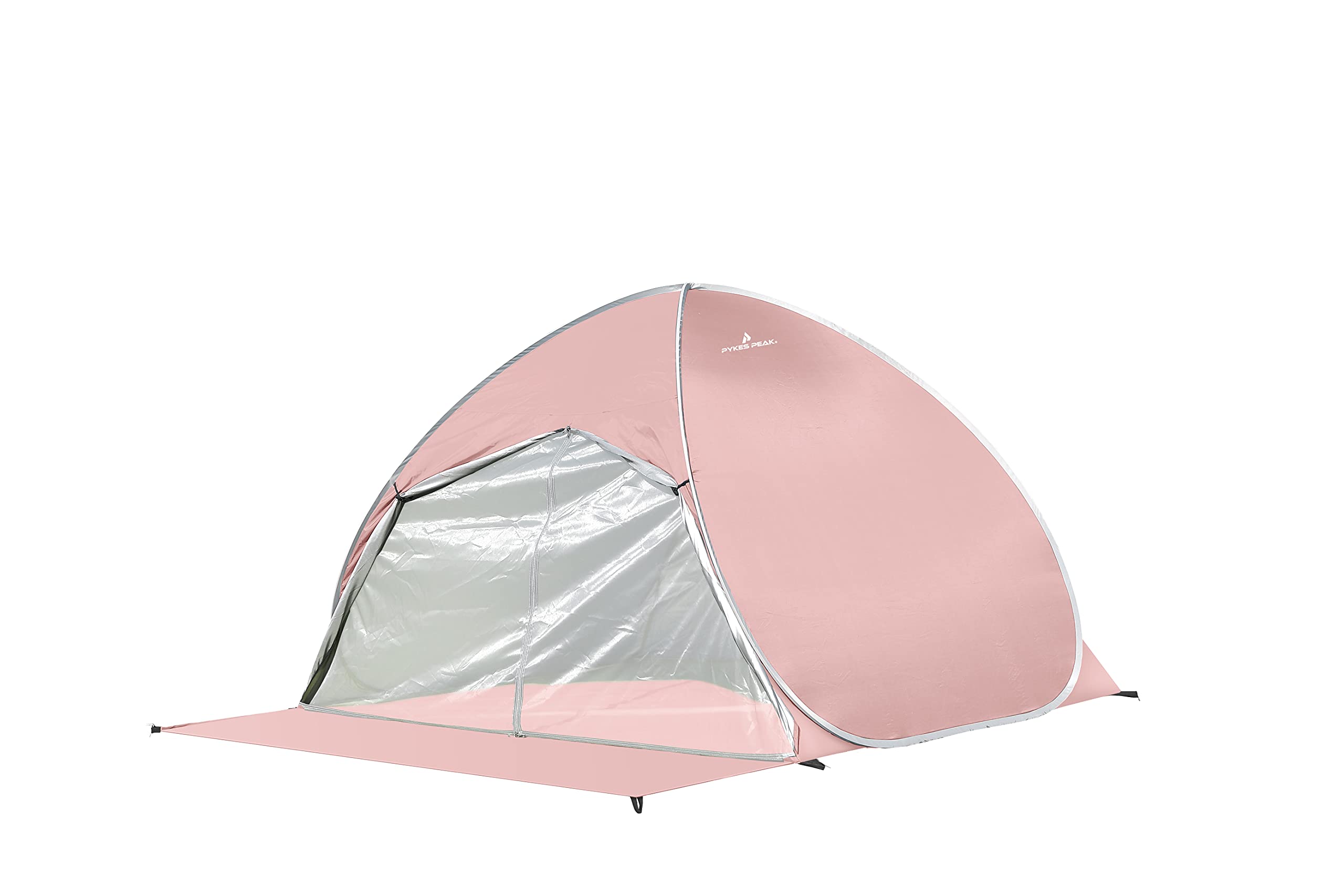 

PYKES PEAK Sunshade Instantly Simple Available in 5 Includes Pegs and Carry Bag Pop-Up Tent, Kids Tent, Expands/Silver Coated, Tent, Colors,