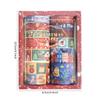 12 Rolls Vintage Christmas Washi Tape Set 4 Sizes Decorative Scrapbooking Santa Claus Tape Decorative Masking Adhesive Tapes