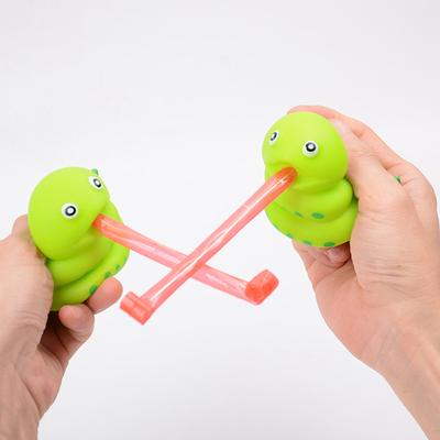 Giocattoli Decompressione Serpente Creativi per Bambini Serpente da Spremere Che Tira Fuori la Lingua Giocattolo Antistress Regali per Bambini