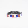 Luxury Rhinestone PU Leather Adjustable Pet Collar Dogs Cats Fashion Jewelry All Sizes