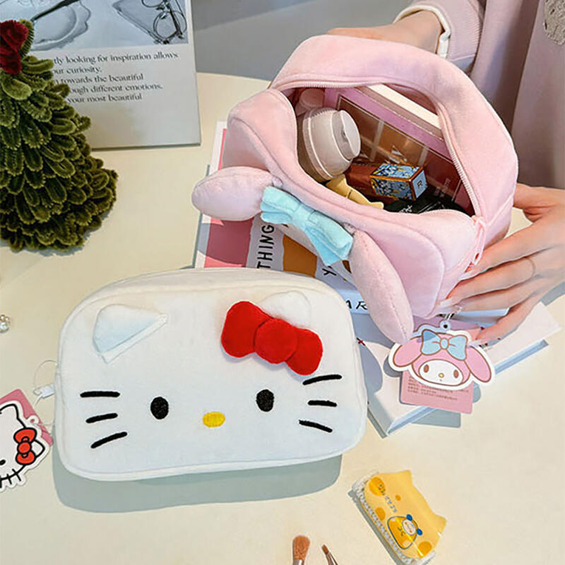 Sanrio Kitty Tanning Kitty Face Square Pouch (2 Types)