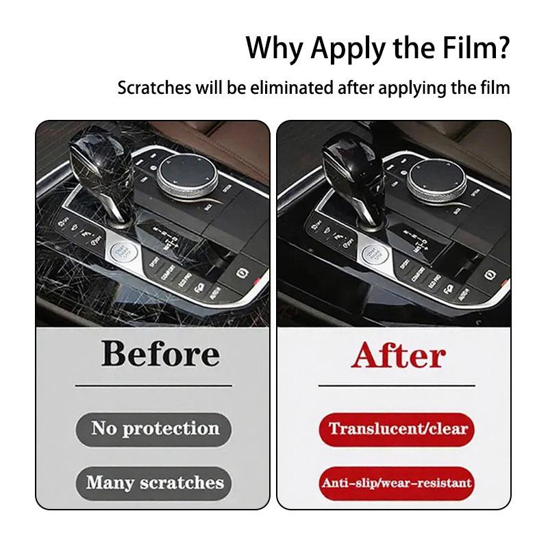 For BYD KING DM-i -2025 Car Interior Center Console Dashboard Transparent Sticker TPU Protection Film Auto Accessories
