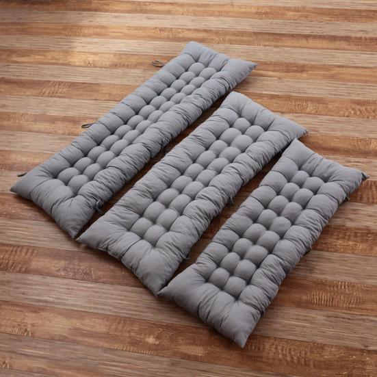 Recliner Chair Cushion with Ties Thick PP Cotton Chairs Pad for Garden Office Washable