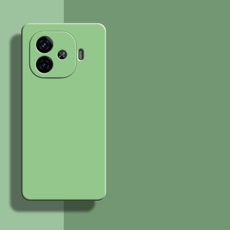 For iQOO Z9 Turbo Case For iQOO Z9 Turbo Cover 6.78 Inch Liquid Silicone Rubber Shockproof Bumper For iQOO Z9 Turbo