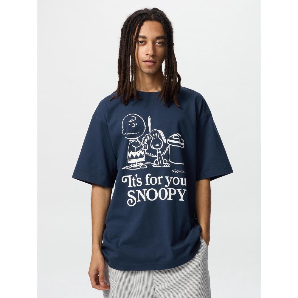 

Uniqlo Japan PeanUts Ut Oversized Fit 69 NAVY/S