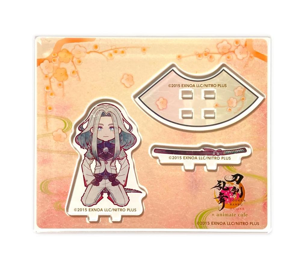Touken Ranbu ONLINE" 10th Anniversary Part 3 × animate cafe Kneeling Mini Acrylic Stand Himezuru Ichimonji